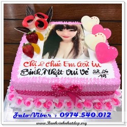 Mẫu Bánh Sinh Nhật Đẹp - A87